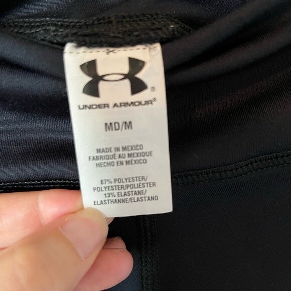 Under Armour Women’s Black Fitted Base Layer Leggings M - Picture 3 of 7